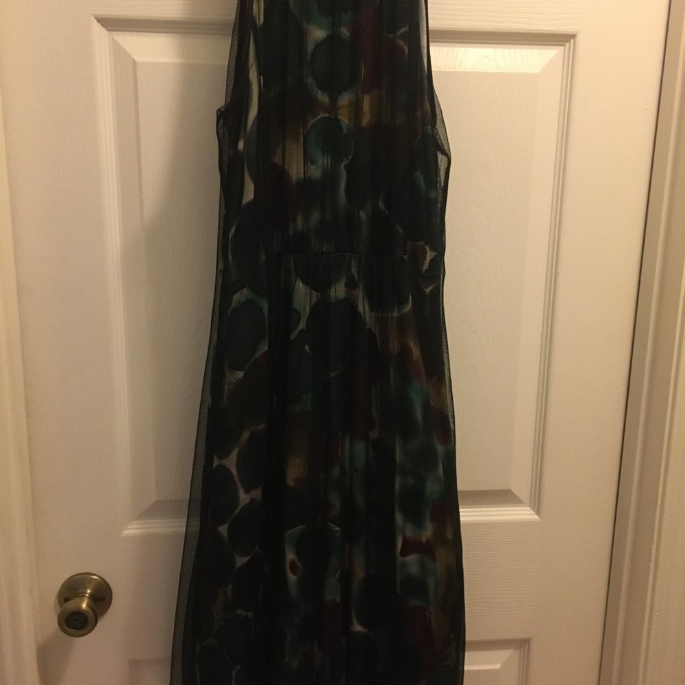 Julienne W Cotton Jersey with Tulle overlay Dress M to size 14